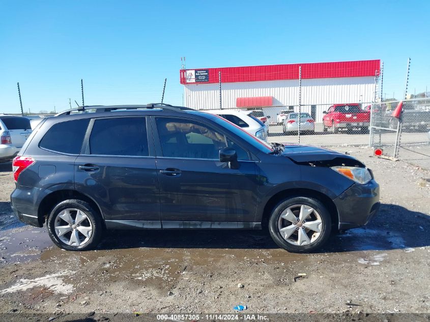 2015 Subaru Forester 2.5I Limited VIN: JF2SJARC4FH513417 Lot: 40857305