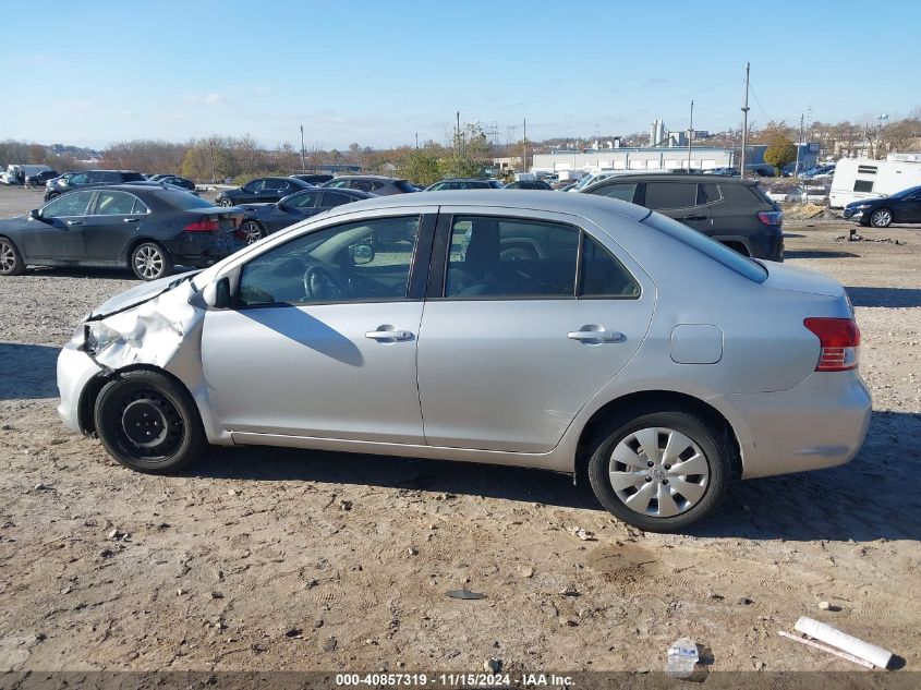 2010 Toyota Yaris VIN: JTDBT4K31A1395977 Lot: 40857319