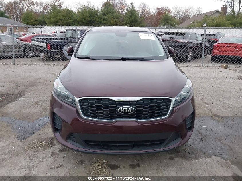 2020 Kia Sorento 2.4L Lx VIN: 5XYPG4A35LG645221 Lot: 40857322