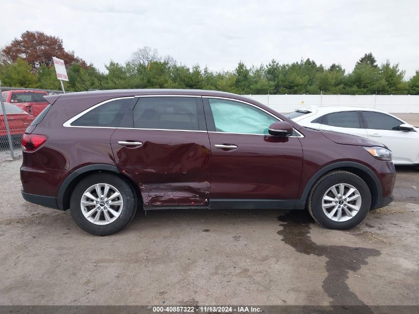 2020 Kia Sorento 2.4L Lx VIN: 5XYPG4A35LG645221 Lot: 40857322