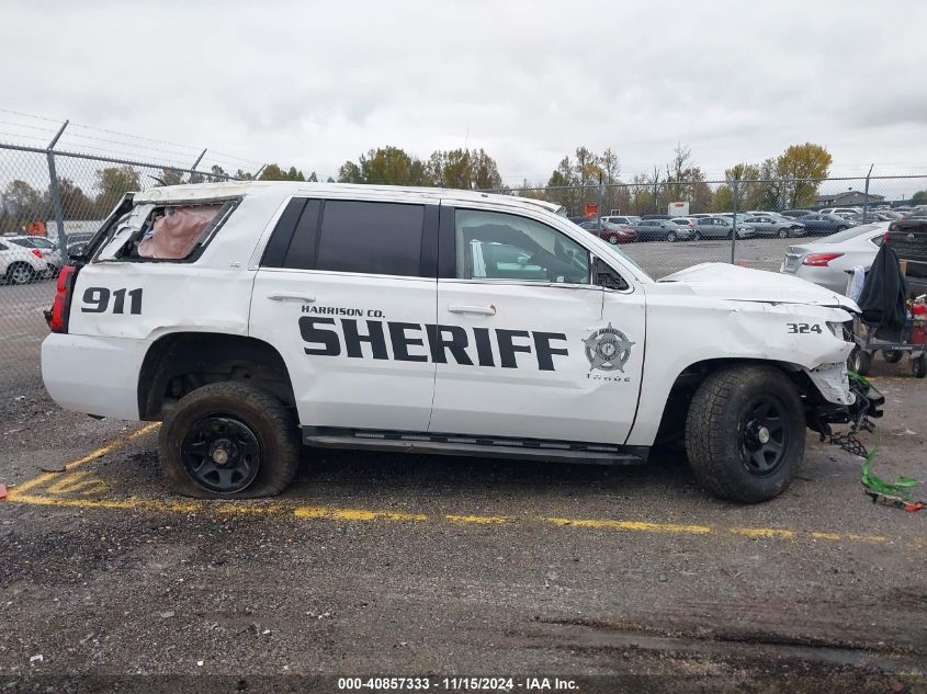 2015 Chevrolet Tahoe Commercial Fleet VIN: 1GNSK4KC9FR654654 Lot: 40857333