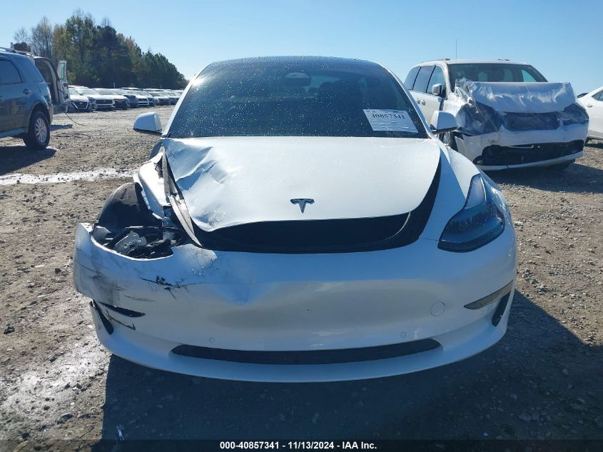 2022 Tesla Model 3 Performance Dual Motor All-Wheel Drive VIN: 5YJ3E1EC6NF342892 Lot: 40857341