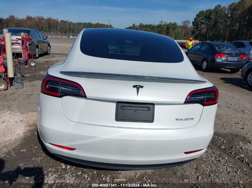 2022 Tesla Model 3 Performance Dual Motor All-Wheel Drive VIN: 5YJ3E1EC6NF342892 Lot: 40857341