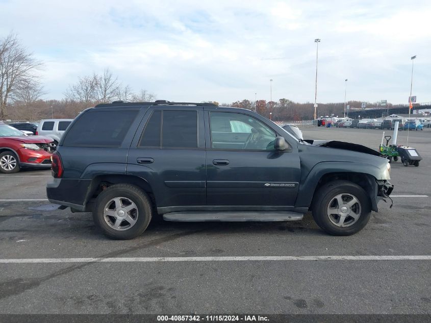 2004 Chevrolet Trailblazer Lt VIN: 1GNDT13S442293611 Lot: 40857342