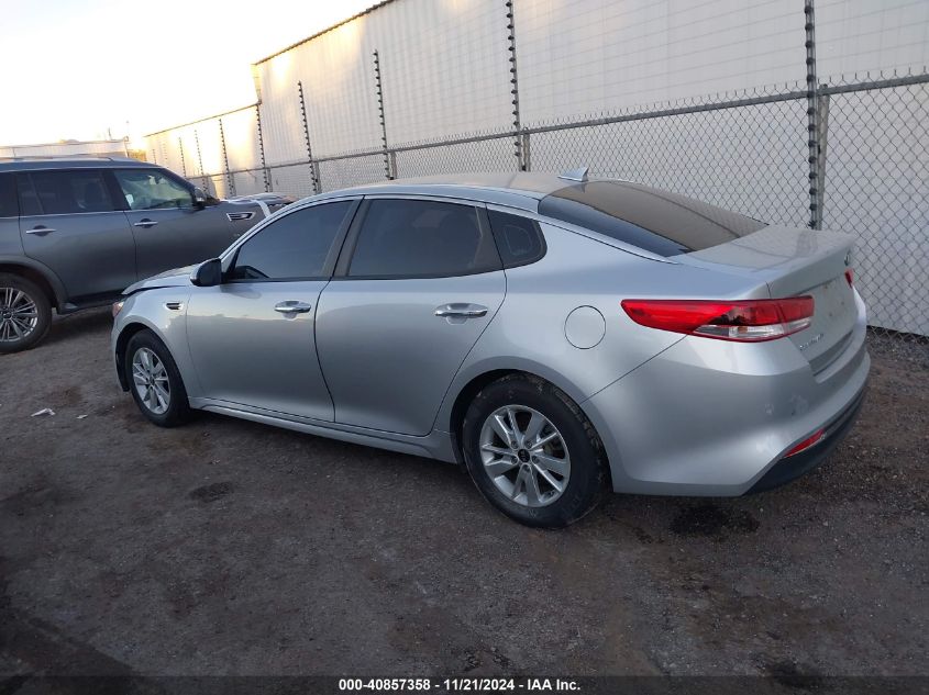 2018 Kia Optima Lx VIN: 5XXGT4L33JG231607 Lot: 40857358