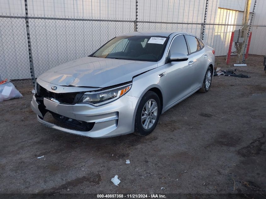 2018 Kia Optima Lx VIN: 5XXGT4L33JG231607 Lot: 40857358