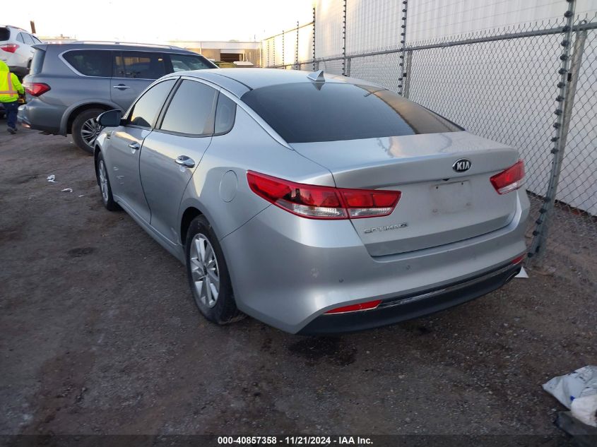 2018 Kia Optima Lx VIN: 5XXGT4L33JG231607 Lot: 40857358