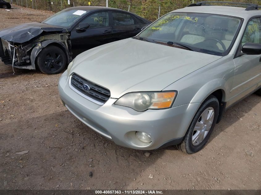 2005 Subaru Outback 2.5I VIN: 4S4BP61C057374487 Lot: 40857363