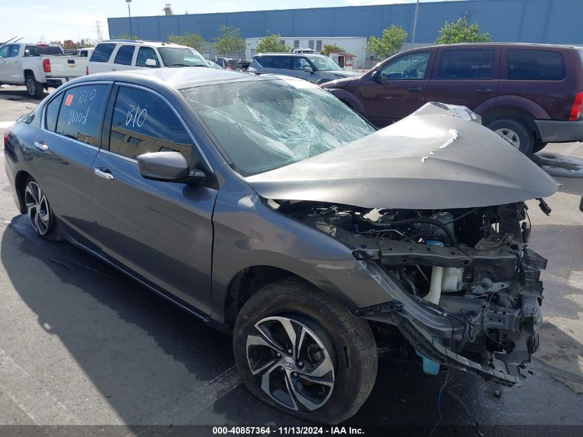 2017 Honda Accord Lx VIN: 1HGCR2F33HA218778 Lot: 40857364