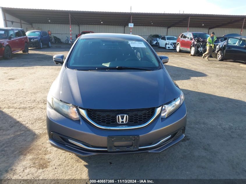 2015 Honda Civic Se VIN: 19XFB2F72FE210653 Lot: 40857385