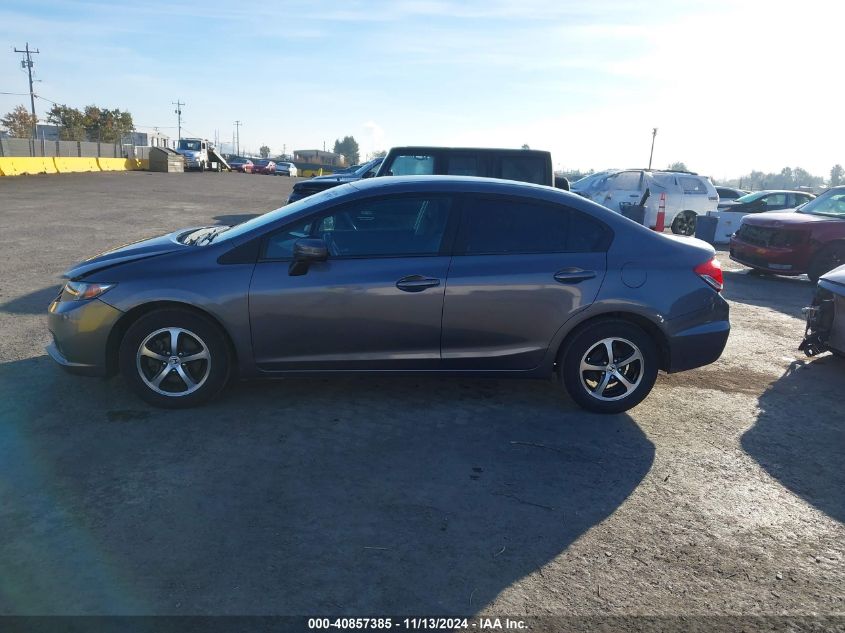 2015 Honda Civic Se VIN: 19XFB2F72FE210653 Lot: 40857385