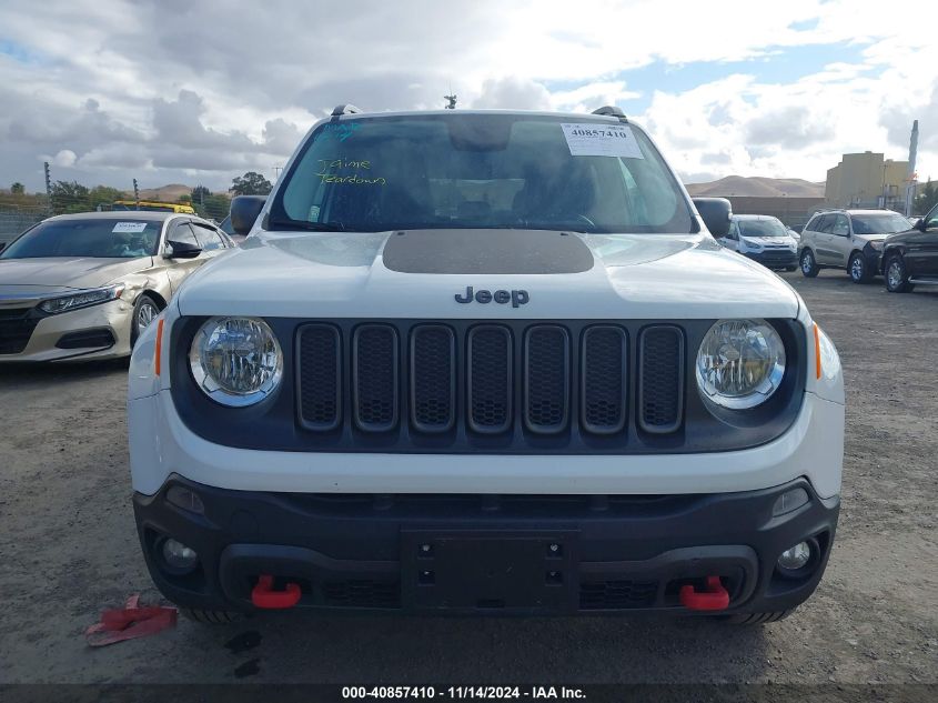 2016 Jeep Renegade Trailhawk VIN: ZACCJBCT1GPD72656 Lot: 40857410