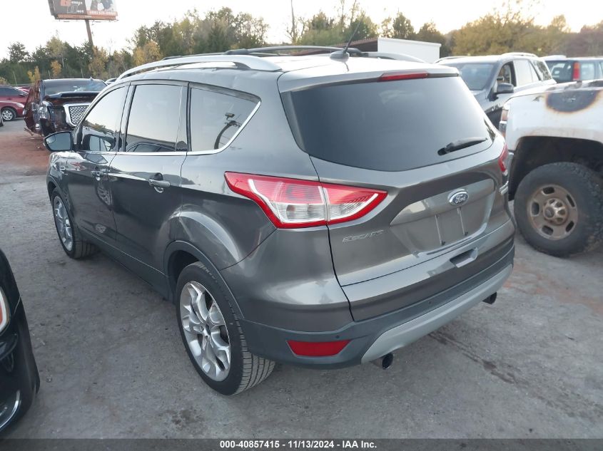 2013 Ford Escape Titanium VIN: 1FMCU0J98DUD37203 Lot: 40857415