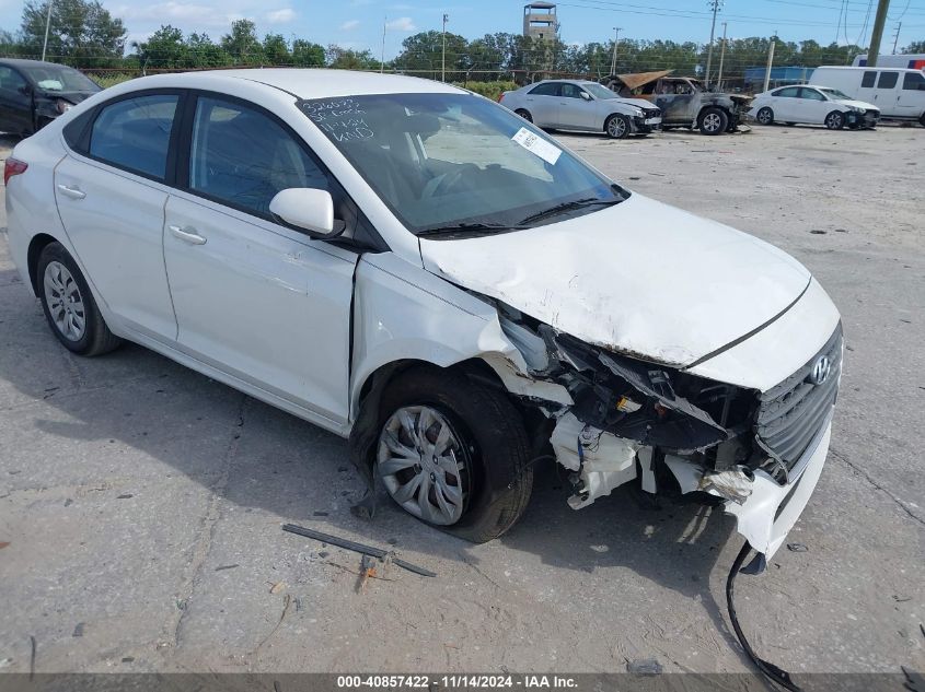 2018 Hyundai Accent Se VIN: 3KPC24A37JE023873 Lot: 40857422