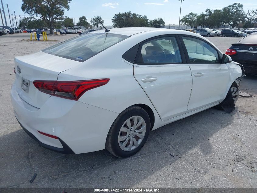 2018 Hyundai Accent Se VIN: 3KPC24A37JE023873 Lot: 40857422