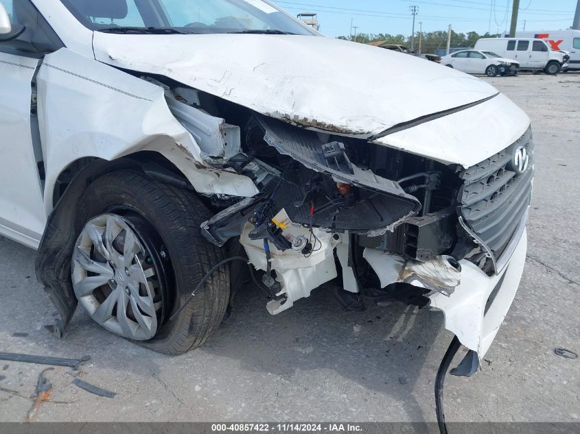 2018 Hyundai Accent Se VIN: 3KPC24A37JE023873 Lot: 40857422