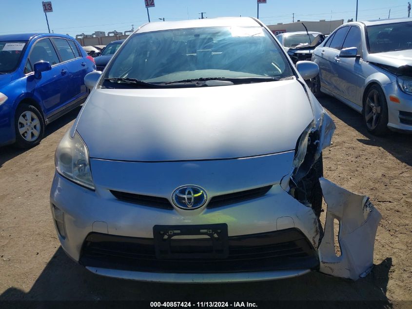 2014 Toyota Prius Two VIN: JTDKN3DU9E1821625 Lot: 40857424