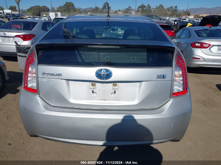 2014 Toyota Prius Two VIN: JTDKN3DU9E1821625 Lot: 40857424