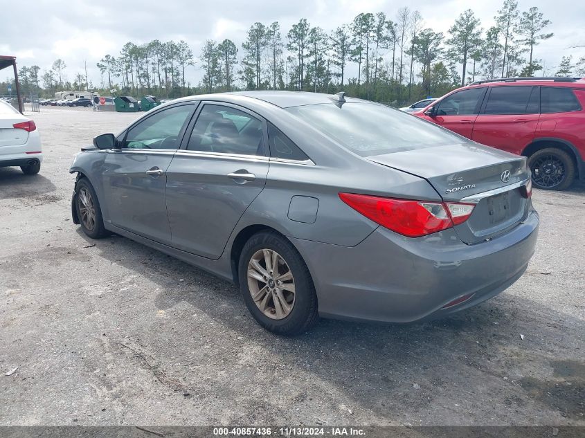 2013 Hyundai Sonata Gls VIN: 5NPEB4AC2DH712776 Lot: 40857436