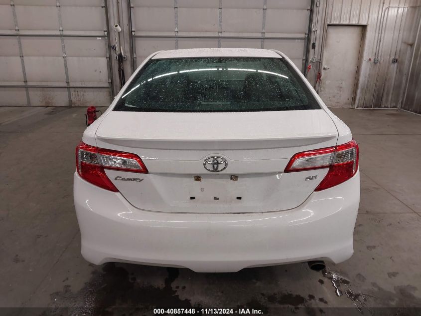 2012 Toyota Camry Se VIN: 4T1BF1FK1CU102390 Lot: 40857448