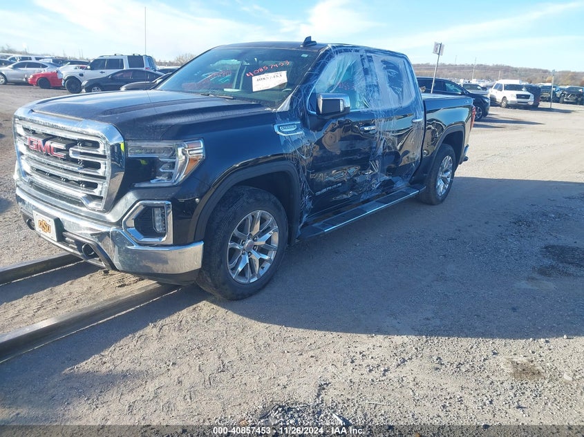 Vin: 1gtu9ded2mz209445, lot: 41347076, gmc sierra 1500 4wd  short box slt 20212