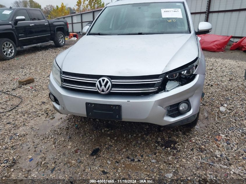 2013 Volkswagen Tiguan Se VIN: WVGAV3AX1DW575628 Lot: 40857465