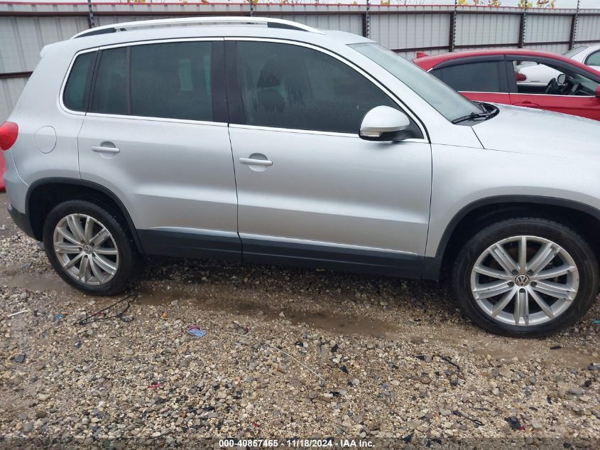 2013 Volkswagen Tiguan Se VIN: WVGAV3AX1DW575628 Lot: 40857465