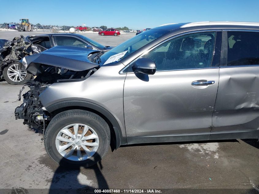 2017 Kia Sorento 2.4L Lx VIN: 5XYPG4A34HG299525 Lot: 40857468