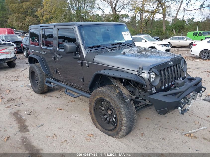 2018 Jeep Wrangler Jk Unlimited Sport S 4X4 VIN: 1C4BJWDG0JL931405 Lot: 40857469