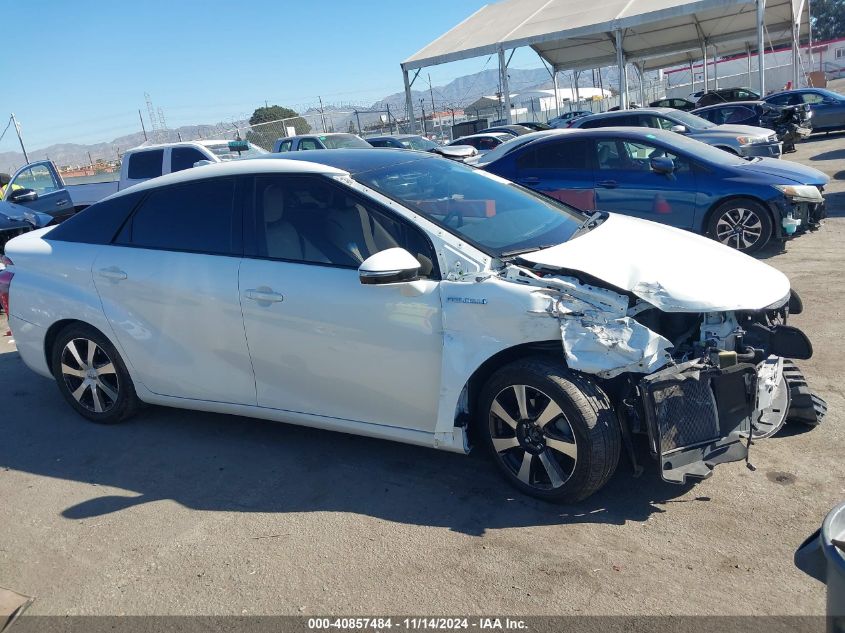 2018 Toyota Mirai VIN: JTDBVRBD2JA005386 Lot: 40857484