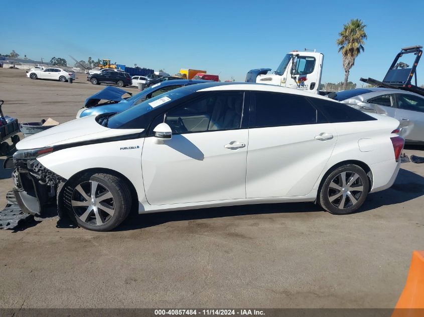 2018 Toyota Mirai VIN: JTDBVRBD2JA005386 Lot: 40857484