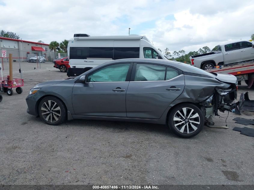 2022 Nissan Sentra Sv Xtronic Cvt VIN: 3N1AB8CV2NY204965 Lot: 40857486