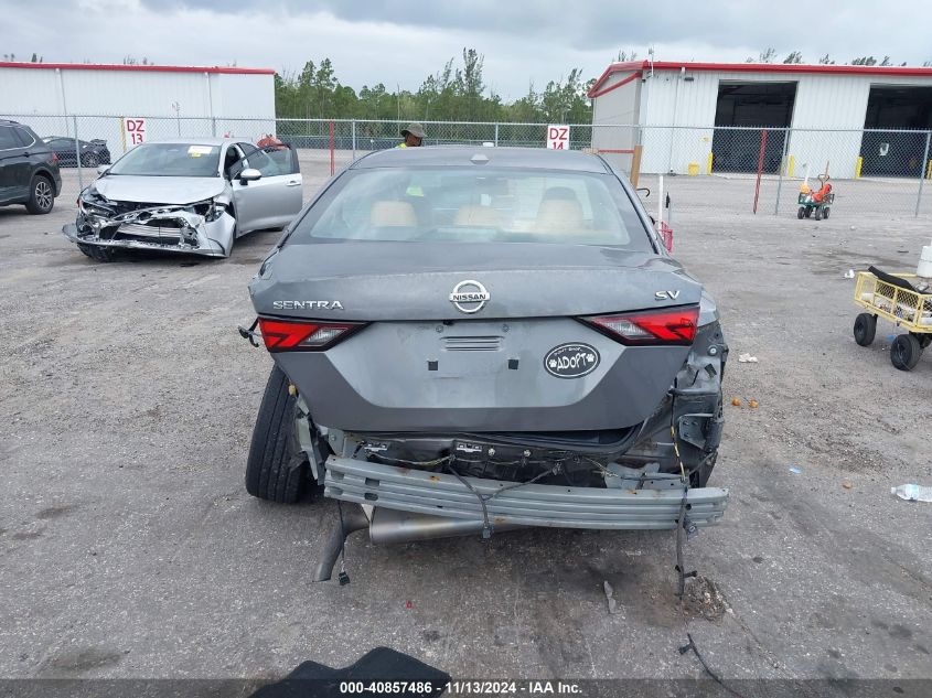 2022 Nissan Sentra Sv Xtronic Cvt VIN: 3N1AB8CV2NY204965 Lot: 40857486