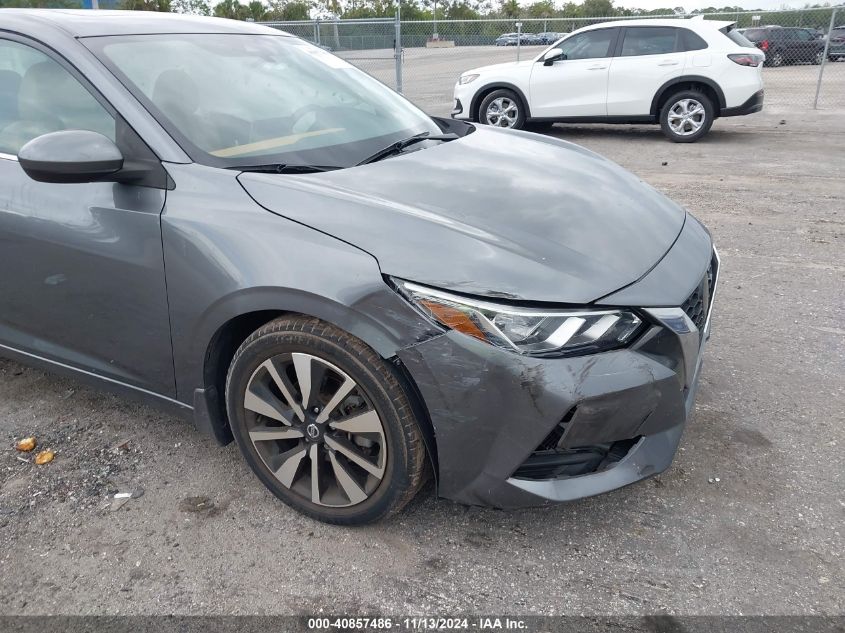 2022 Nissan Sentra Sv Xtronic Cvt VIN: 3N1AB8CV2NY204965 Lot: 40857486