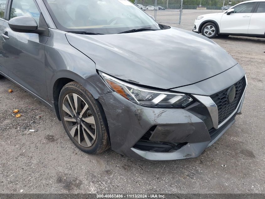 2022 Nissan Sentra Sv Xtronic Cvt VIN: 3N1AB8CV2NY204965 Lot: 40857486