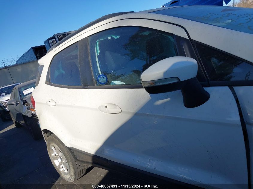 2018 Ford Ecosport Se VIN: MAJ3P1TE8JC161336 Lot: 40857491