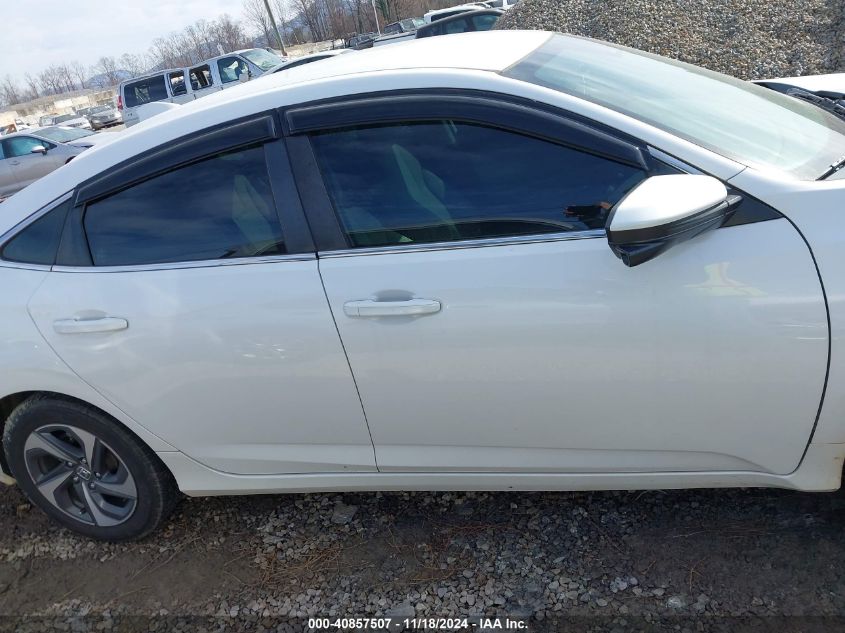 2019 Honda Insight Ex VIN: 19XZE4F54KE016988 Lot: 40857507