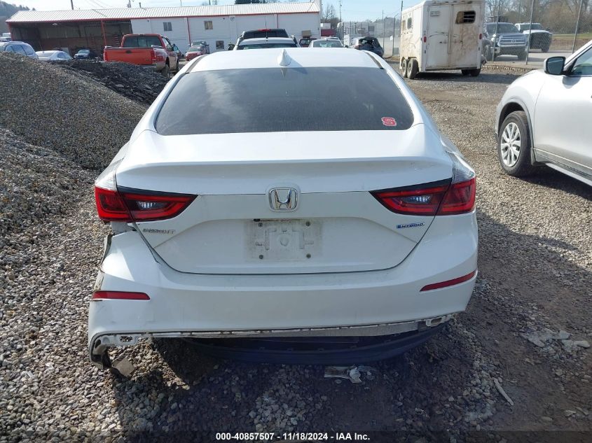 2019 Honda Insight Ex VIN: 19XZE4F54KE016988 Lot: 40857507