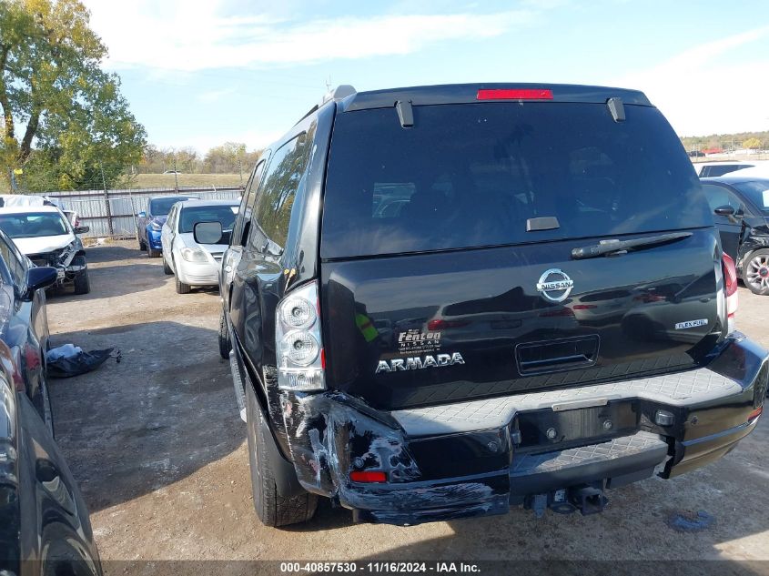 2011 Nissan Armada Sv VIN: 5N1BA0ND2BN612252 Lot: 40857530