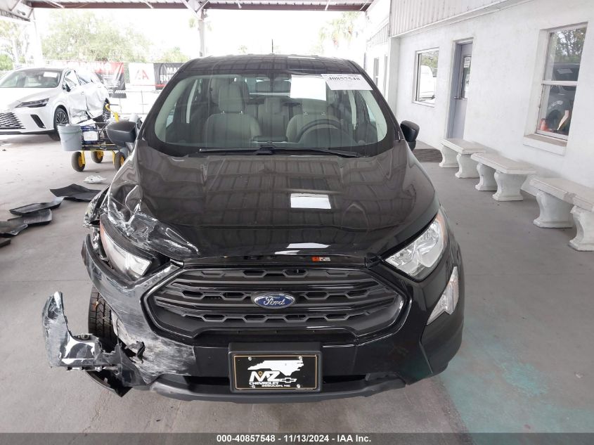 2021 Ford Ecosport S VIN: MAJ3S2FE0MC456791 Lot: 40857548