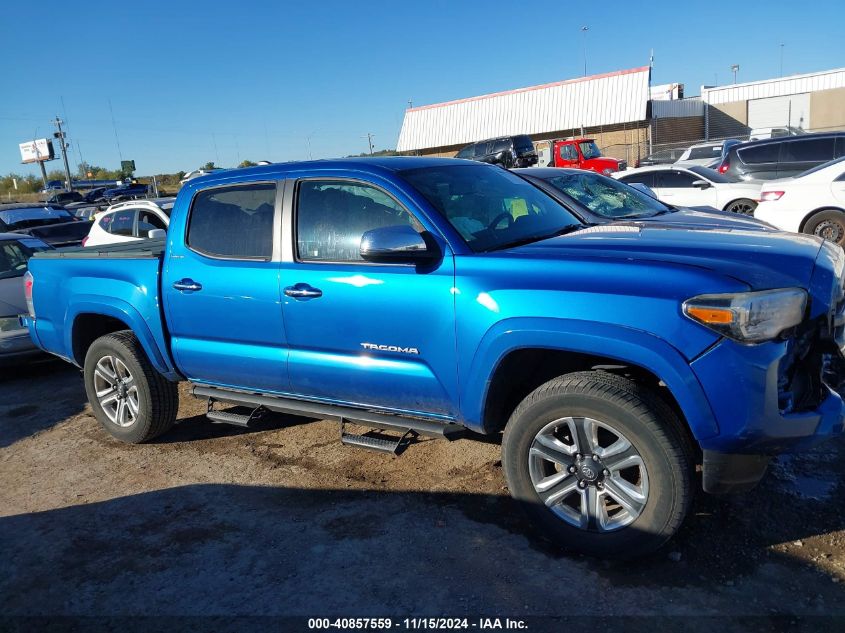 2017 Toyota Tacoma Limited VIN: 5TFGZ5AN0HX078566 Lot: 40857559