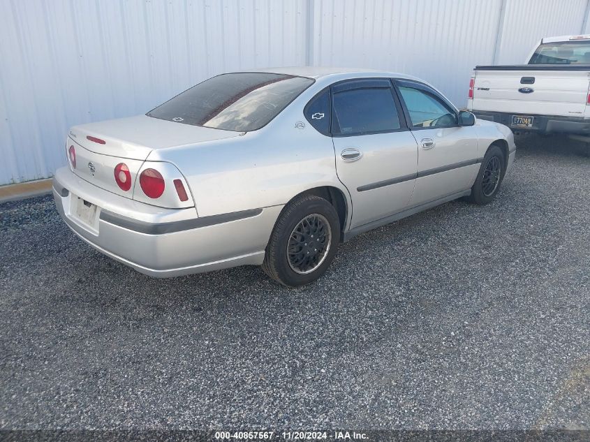 2000 Chevrolet Impala VIN: 2G1WF55E0Y9182948 Lot: 40857567