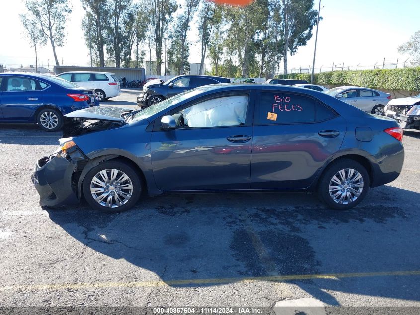 2018 Toyota Corolla Le VIN: 5YFBURHE1JP795312 Lot: 40857604