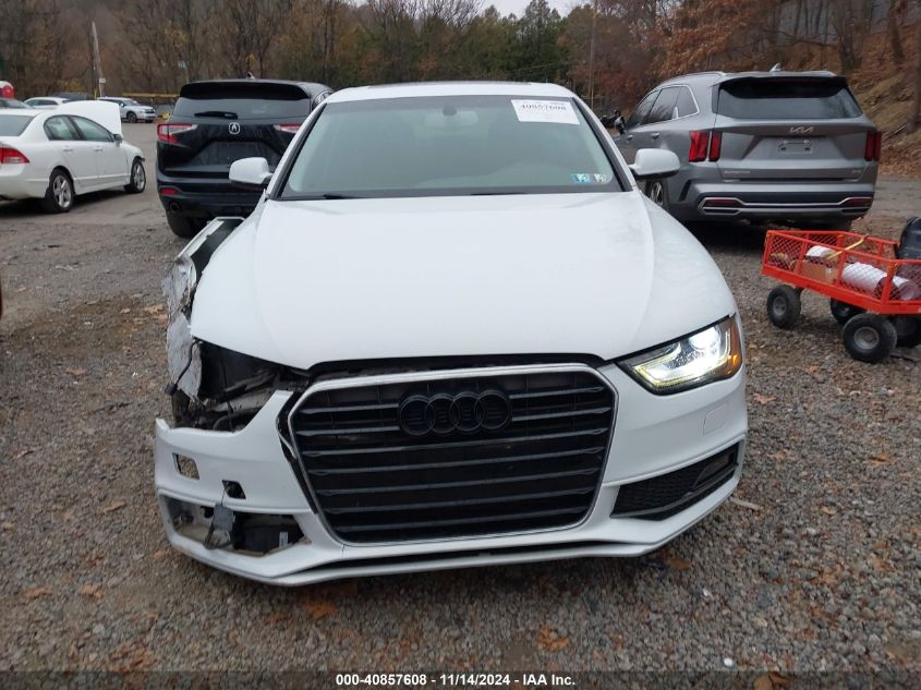 2014 Audi A4 2.0T Premium VIN: WAUEFAFL3EN008094 Lot: 40857608