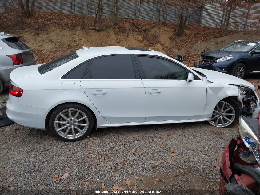 2014 Audi A4 2.0T Premium VIN: WAUEFAFL3EN008094 Lot: 40857608