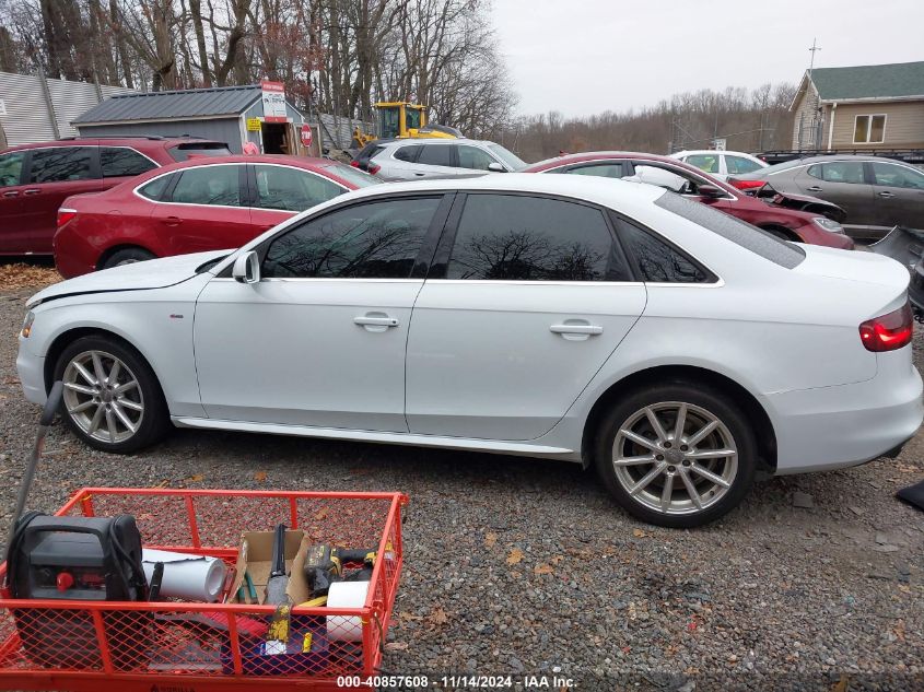 2014 Audi A4 2.0T Premium VIN: WAUEFAFL3EN008094 Lot: 40857608