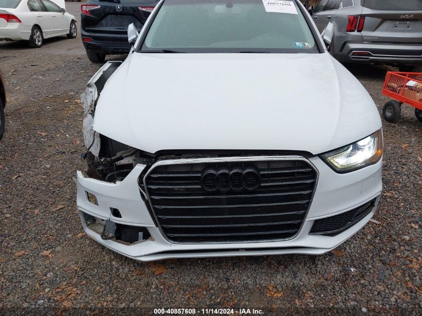 2014 Audi A4 2.0T Premium VIN: WAUEFAFL3EN008094 Lot: 40857608