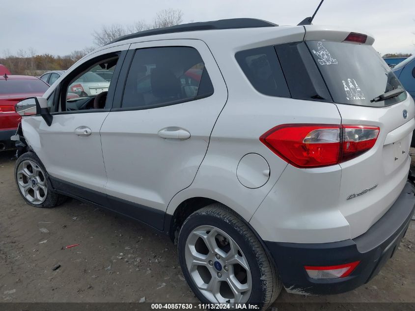 2021 Ford Ecosport Se VIN: MAJ3S2GE4MC430483 Lot: 40857630