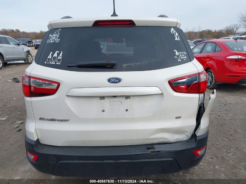 2021 Ford Ecosport Se VIN: MAJ3S2GE4MC430483 Lot: 40857630