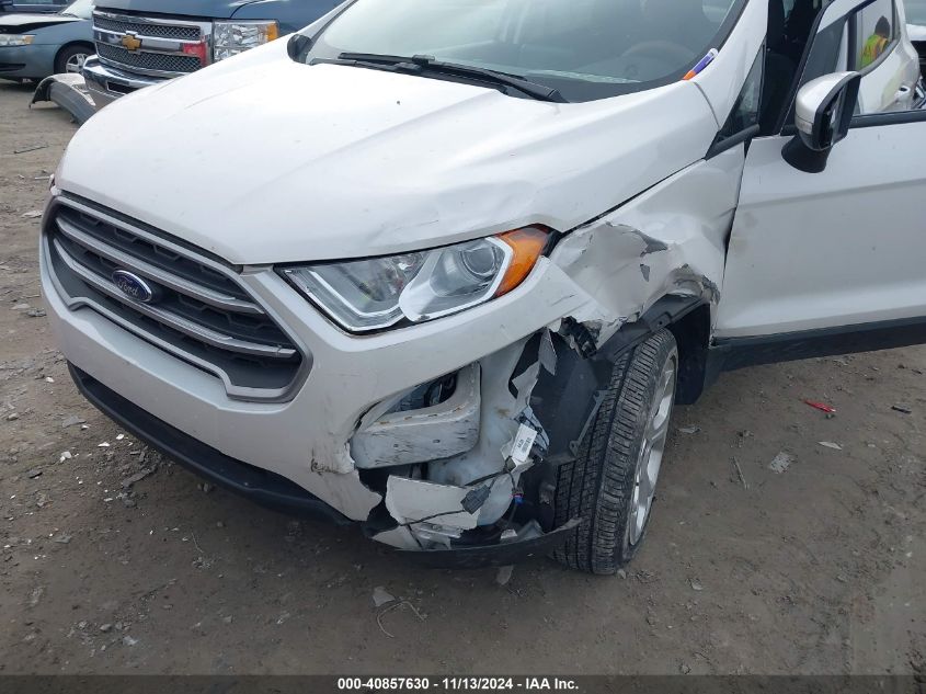 2021 Ford Ecosport Se VIN: MAJ3S2GE4MC430483 Lot: 40857630